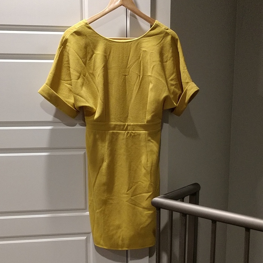 Yellow ASOS dress